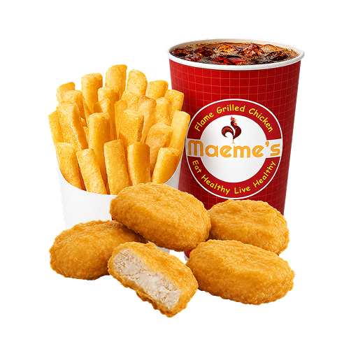 5x Fried Chicken Nuggets Meal