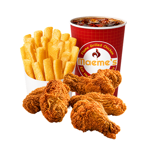 6x Fried Wings Meal