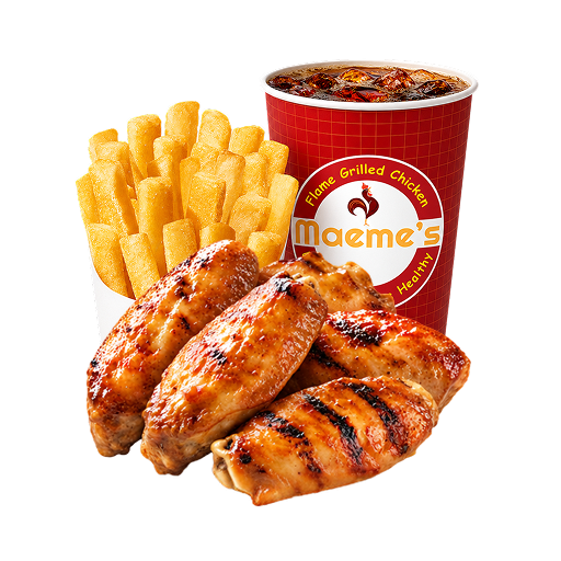 5x Grilled Wings Meal