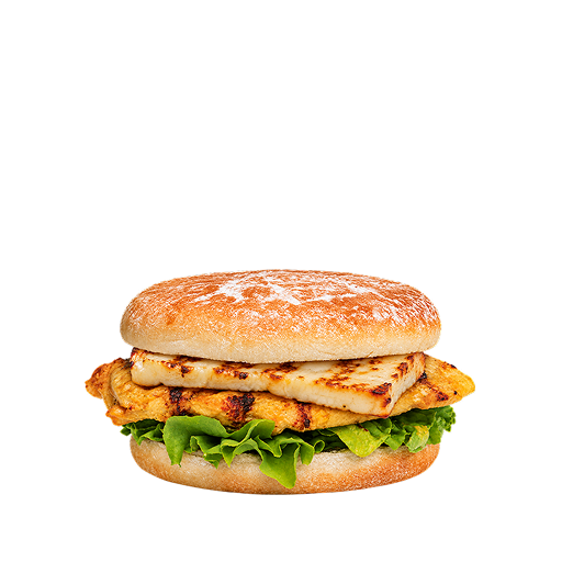 Halloumi Chicken Burger