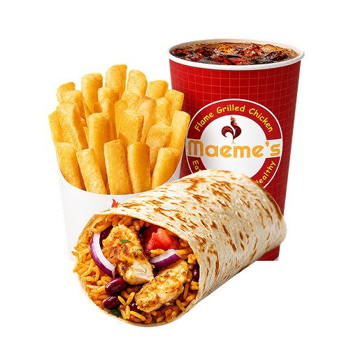 Chicken Burrito Meal