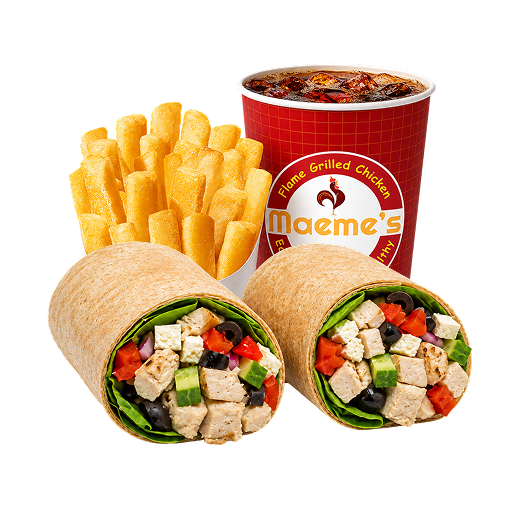 Paneer Burrito Meal