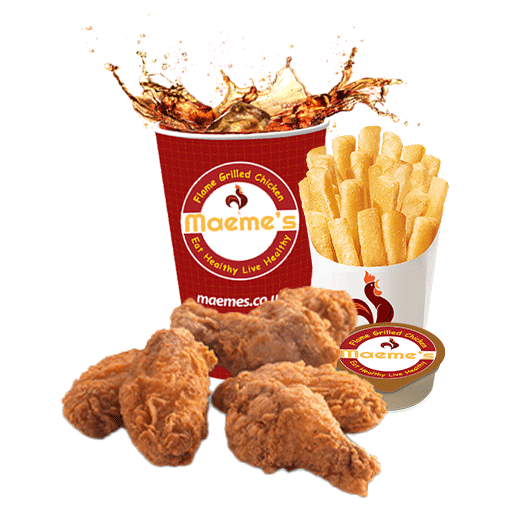 5x Fried Wings Meal