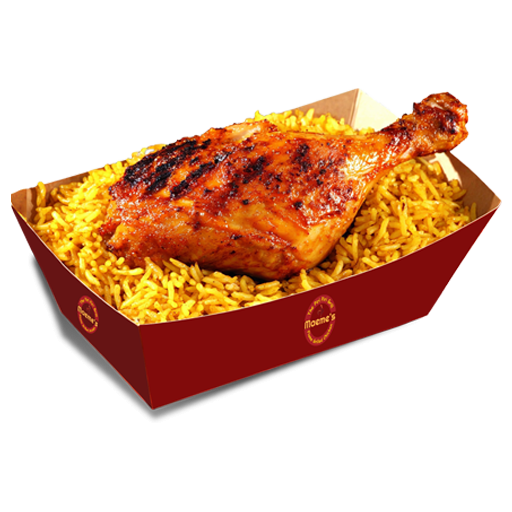 Quarter Chicken With Rice