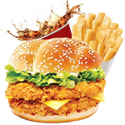 Gaint Burger Meal