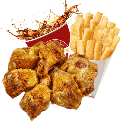 6x Grilled Wings Meal