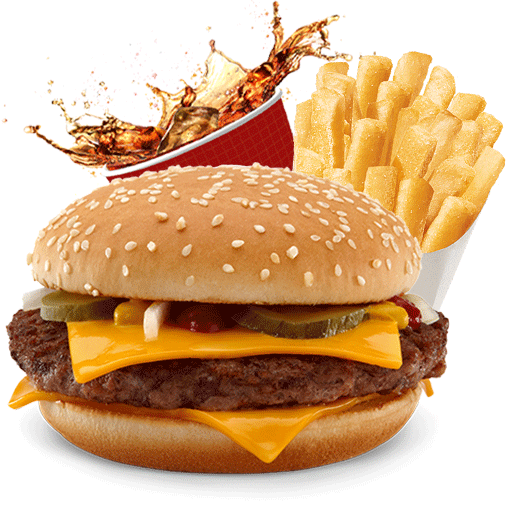 1/4 Pounder Burger Meal