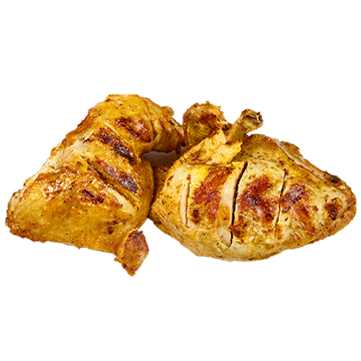 Half Grilled Chicken