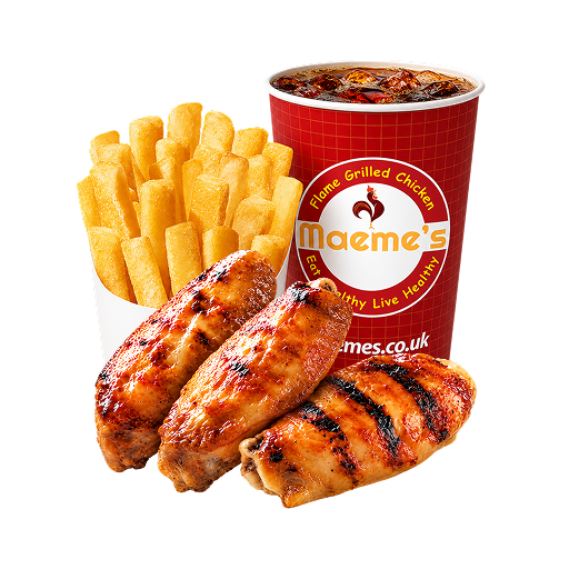 3 Chicken Wings Meal